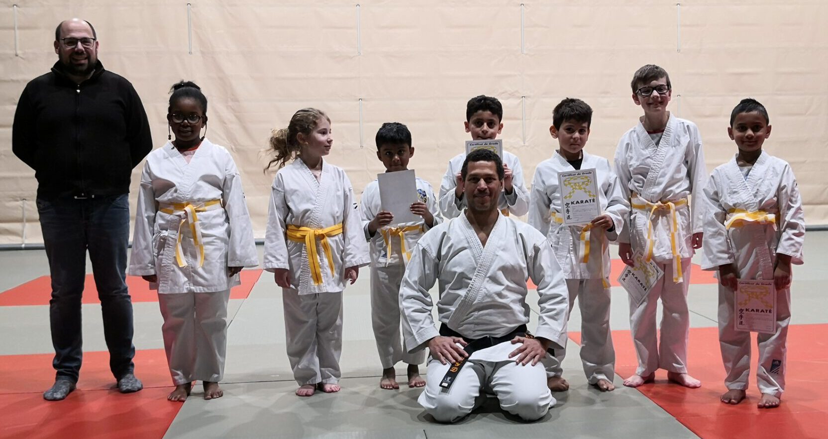 Karate Enfants : Passage de grade 2020